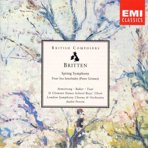 Britten: Spring Symphony Op. 44 / Four Sea Interludes from Peter Grimes book cover