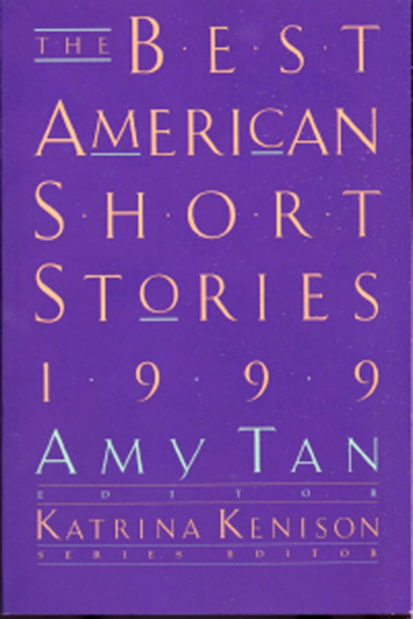 Best American Short Stories (1999) book cover