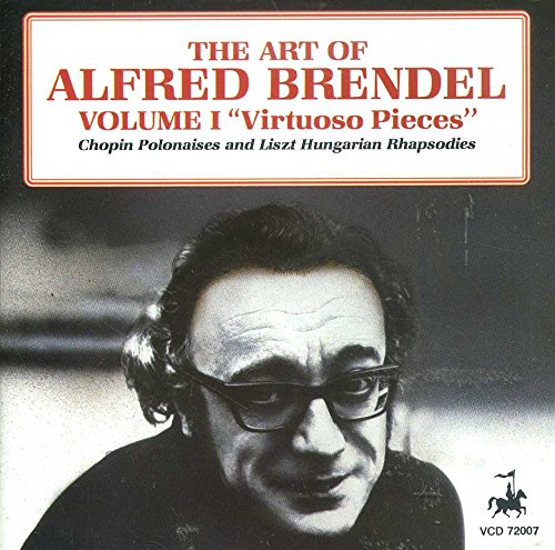 The Art of Alfred Brendel, Volume I "Virtuoso Pieces" book cover
