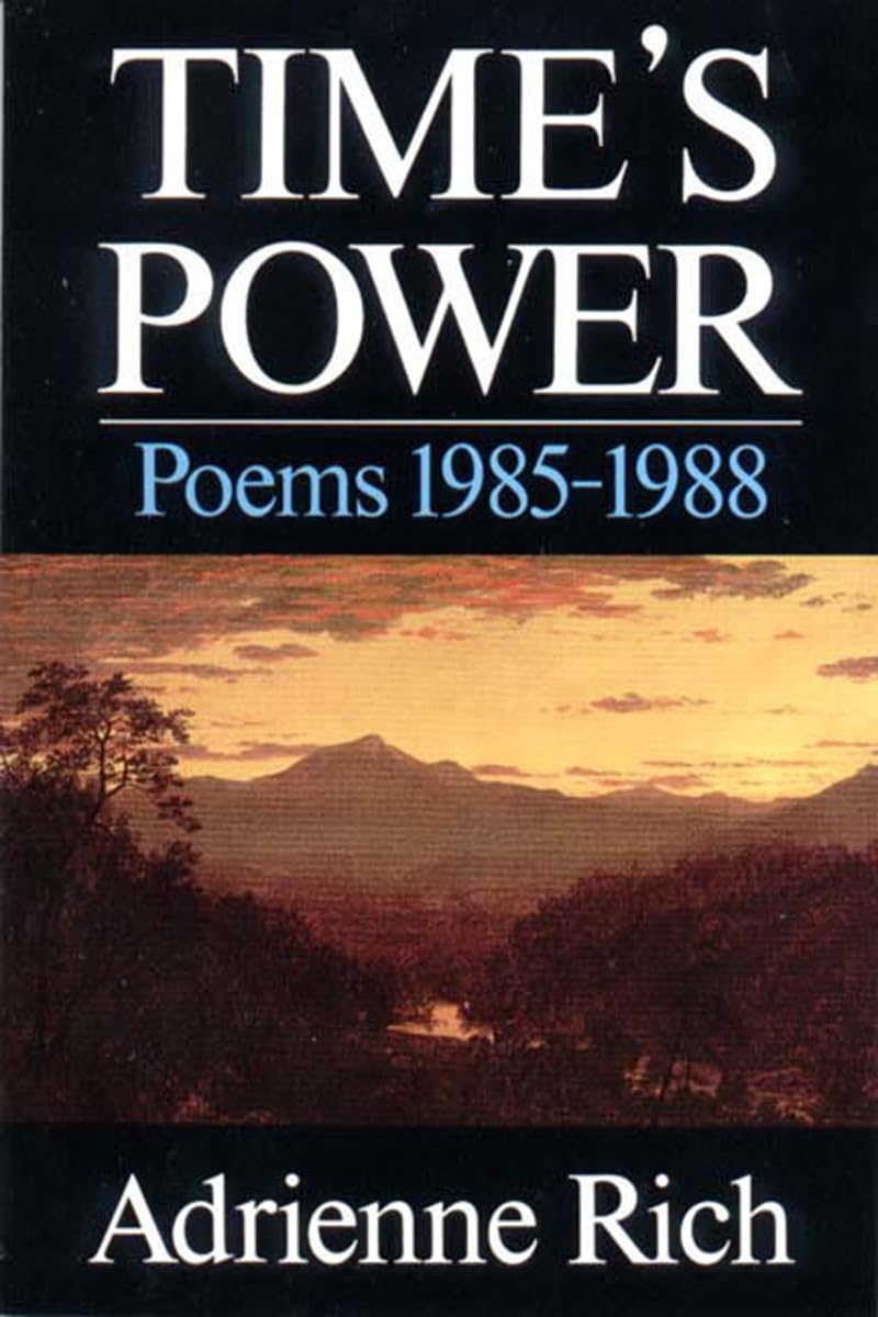Time's Power: Poems 1985-1988 book cover