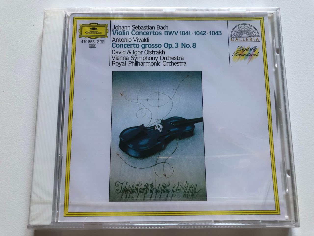 Violin Concertos Bwv 1041-1043 book cover