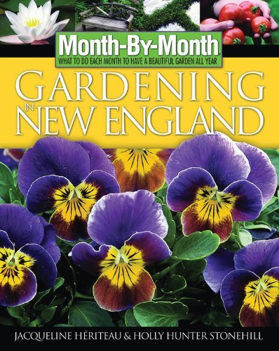 Month by Month Gardening in New England book cover