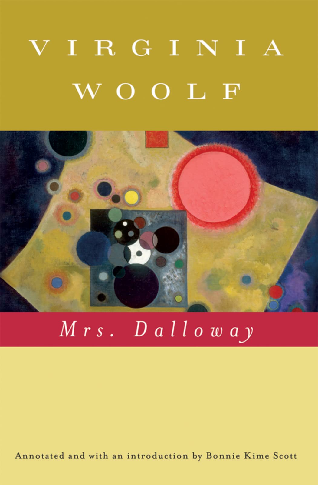 Mrs. Dalloway (Annotated): The Virginia Woolf Library Annotated Edition book cover