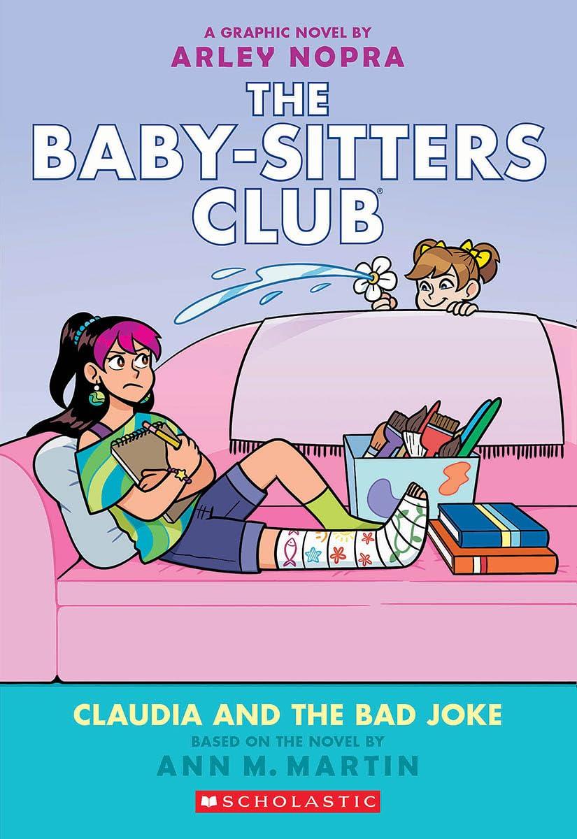 Claudia and the Bad Joke: A Graphic Novel (the Baby-Sitters Club #15) book cover