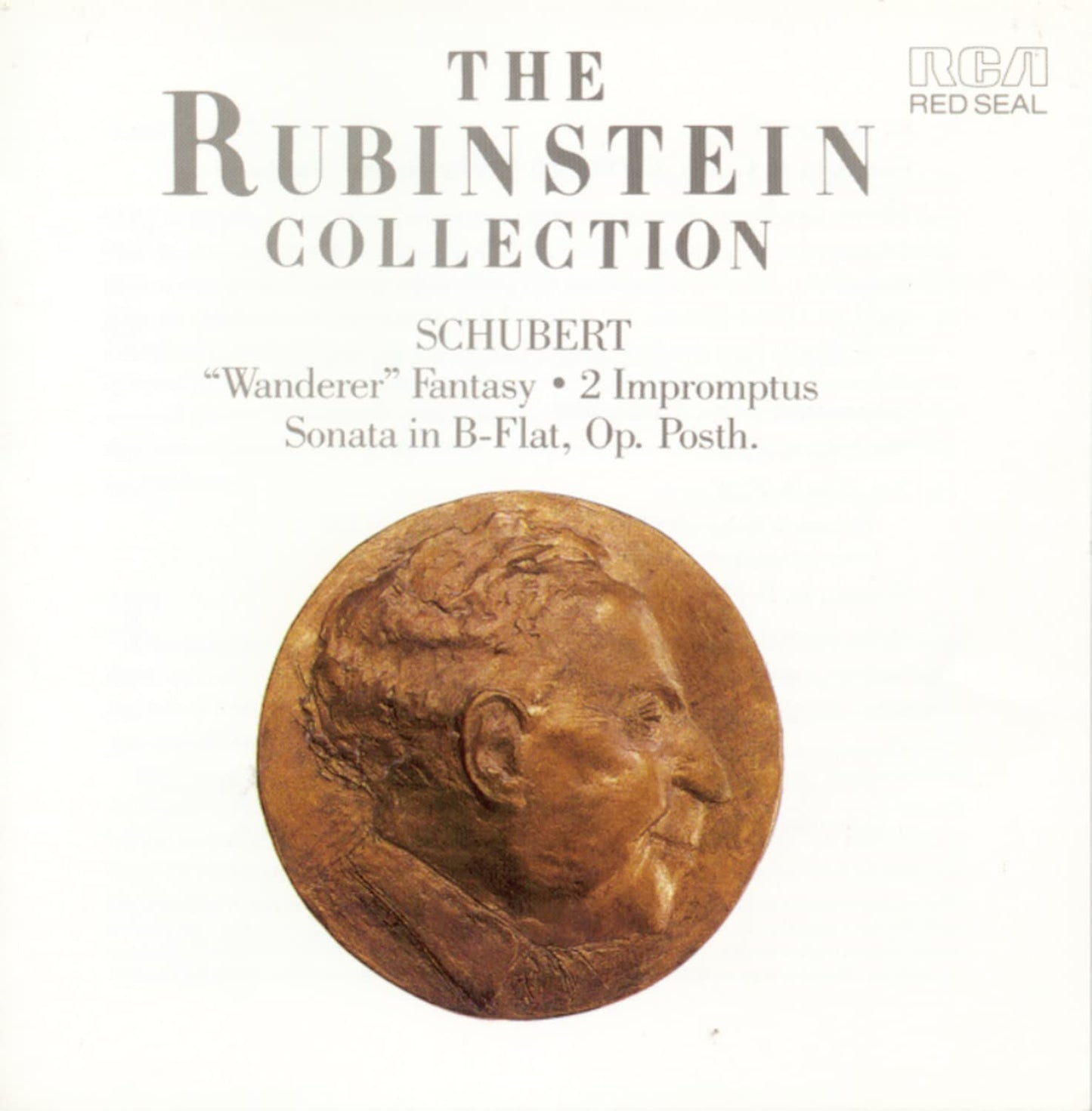 The Rubinstein Collection - Schubert: "Wanderer" Fantasy; Two Impromptus; Sonata in B Flat, Op. Posth. book cover