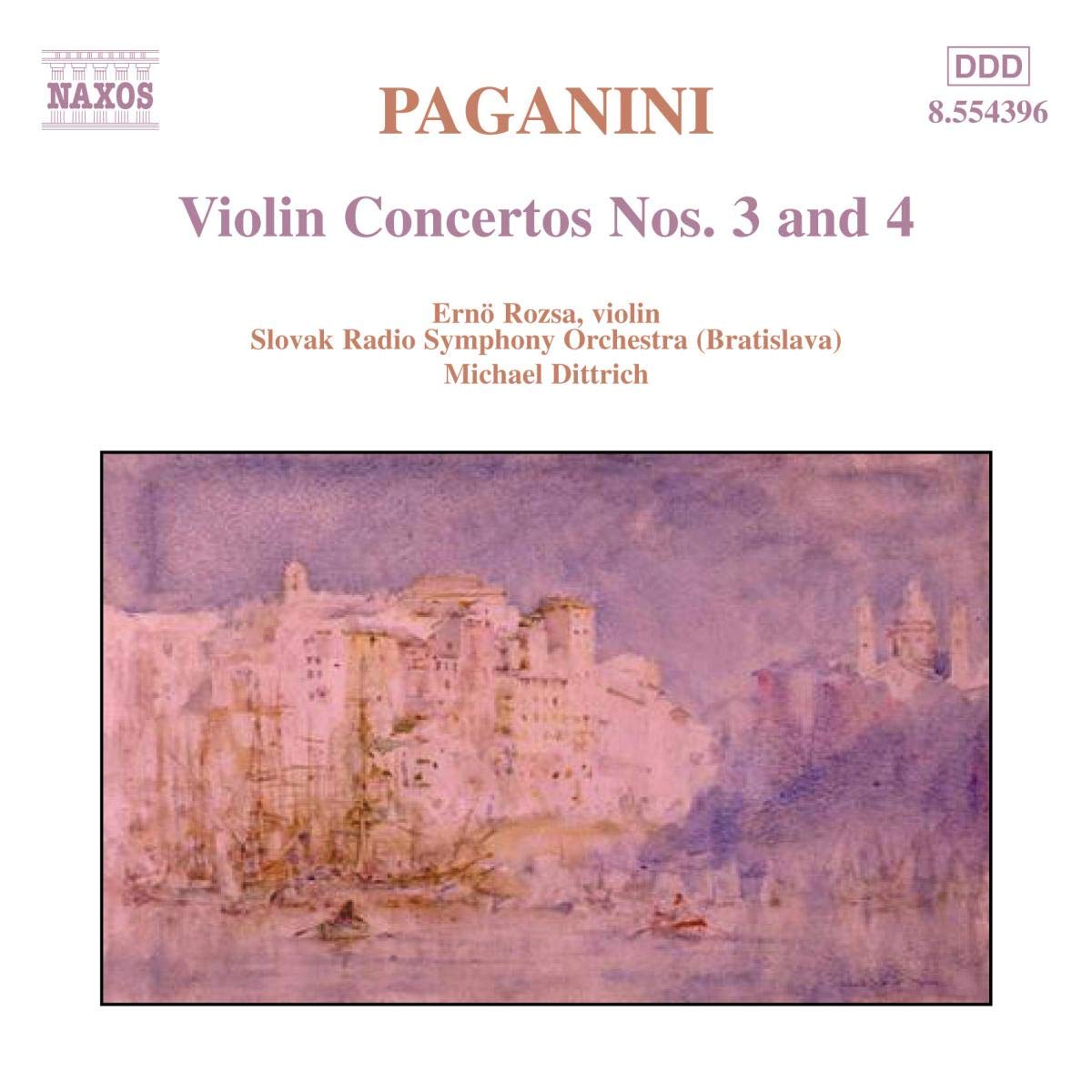 Violin Concertos 3 & 4 book cover