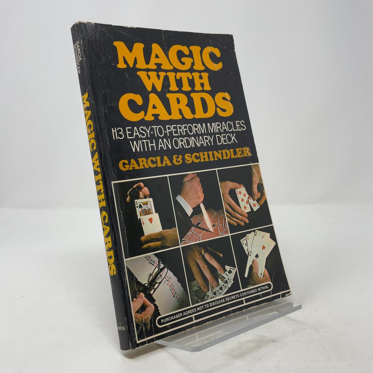 Magic with Cards: 113 Easy-To-Perform Miracles with an Ordinary Deck of Cards book cover