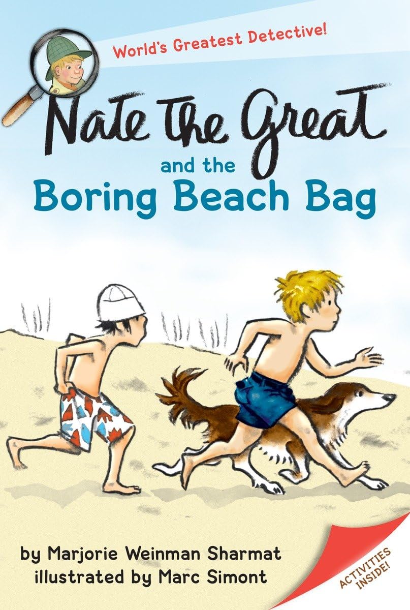 Nate the Great and the Boring Beach Bag book cover