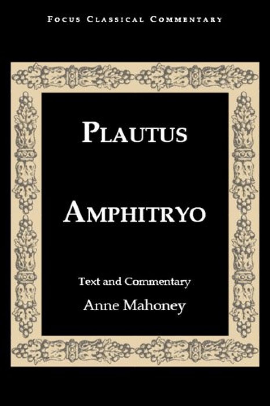 Amphitryo book cover