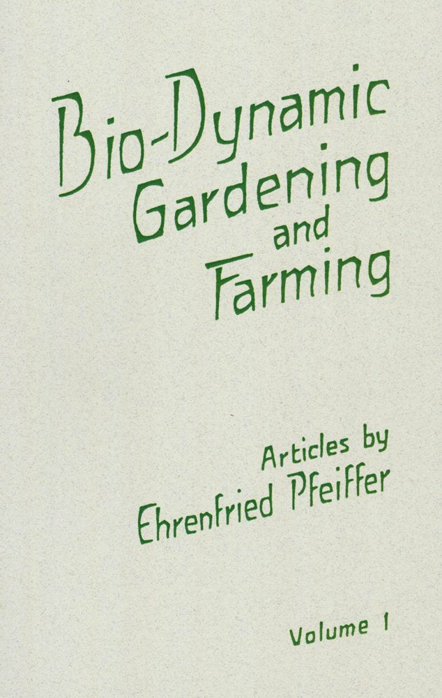 Bio-Dynamic Gardening and Farming book cover