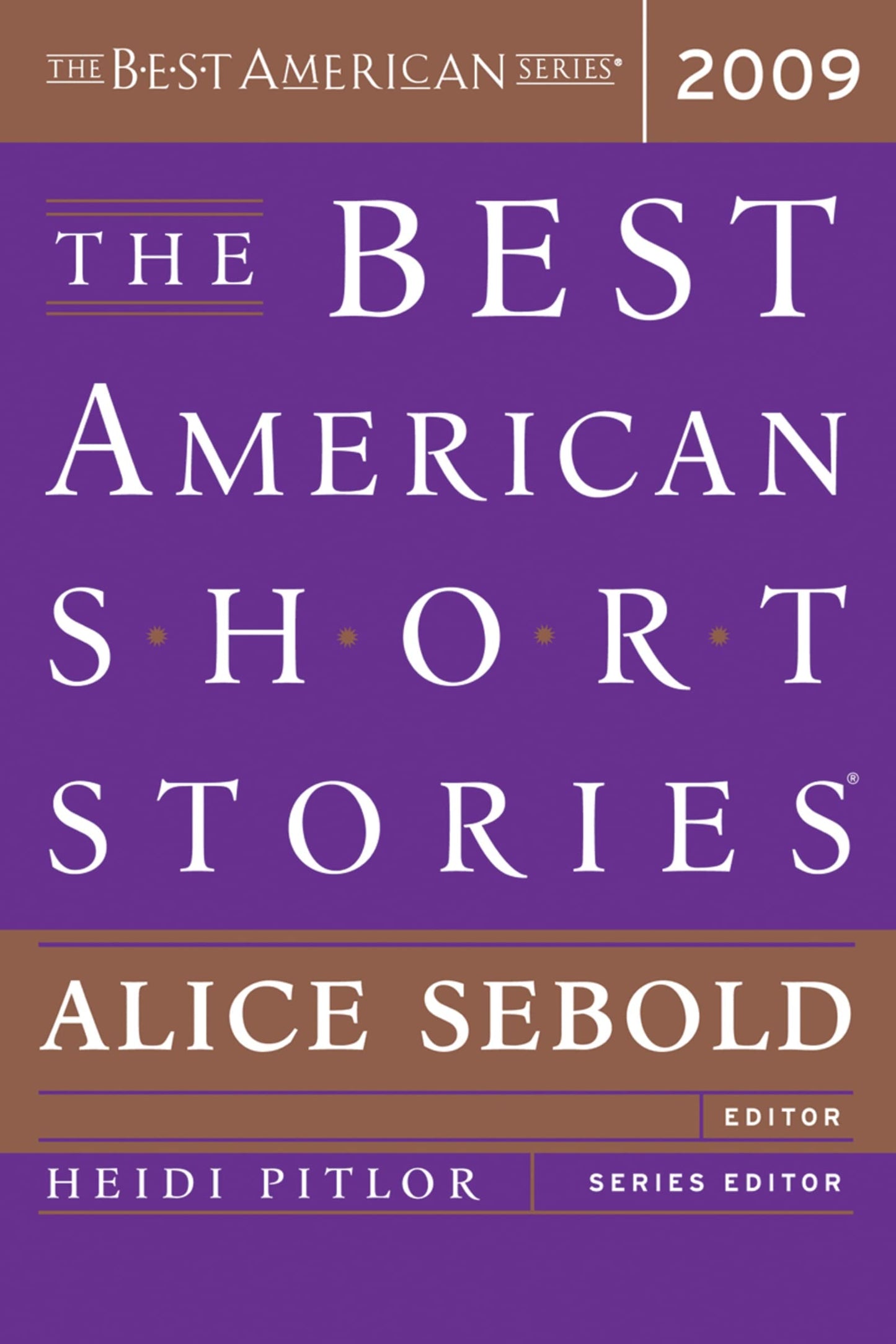 Best American Short Stories 2009 (2009) book cover