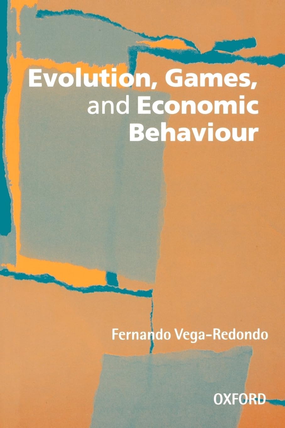 Evolution, Games, and Economic Behaviour book cover