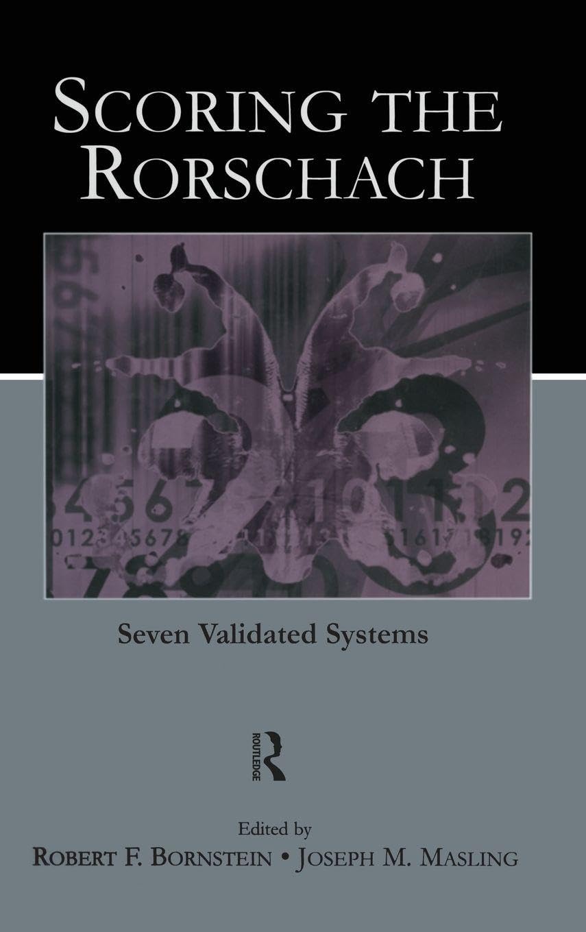 Scoring the Rorschach: Seven Validated Systems book cover