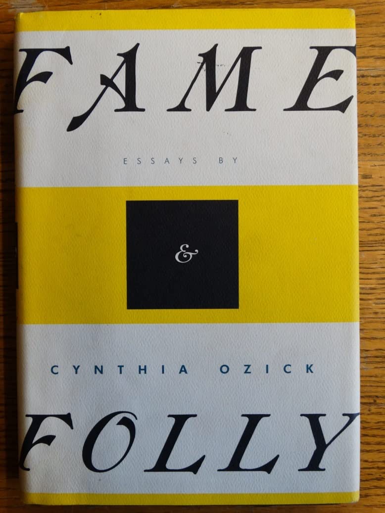 Fame and Folly: Essays book cover