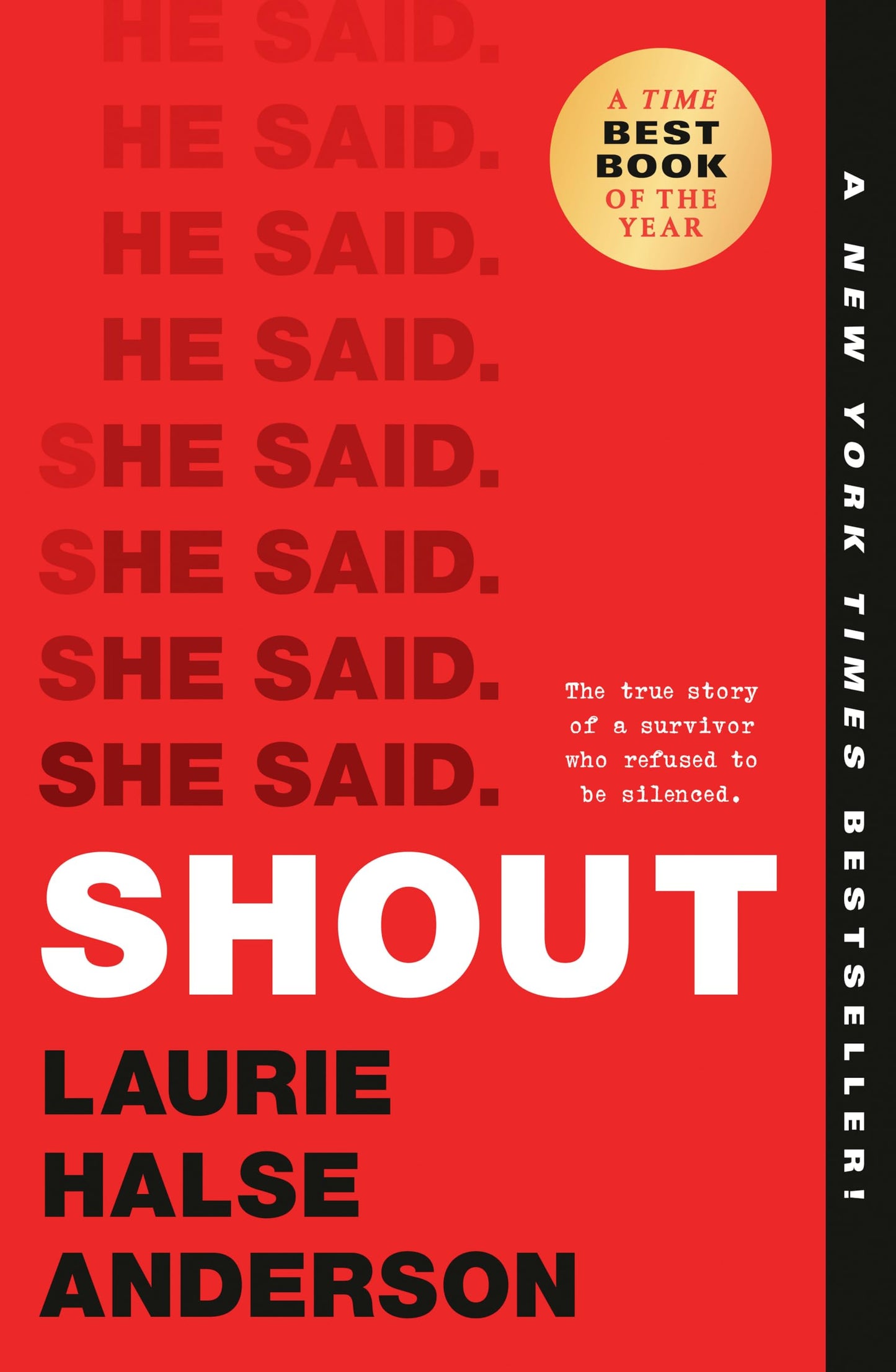 Shout: A Poetry Memoir book cover