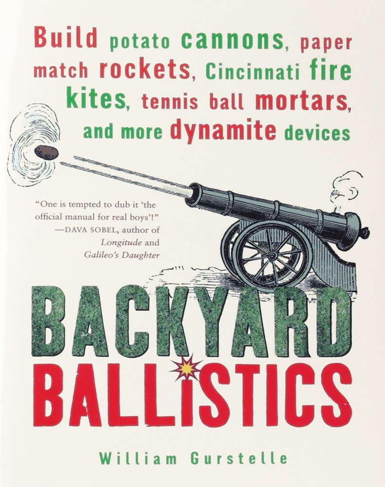 Backyard Ballistics: Build Potato Cannons, Paper Match Rockets, Cincinnati Fire Kites, Tennis Ball Mortars and More Dynamite Devices book cover