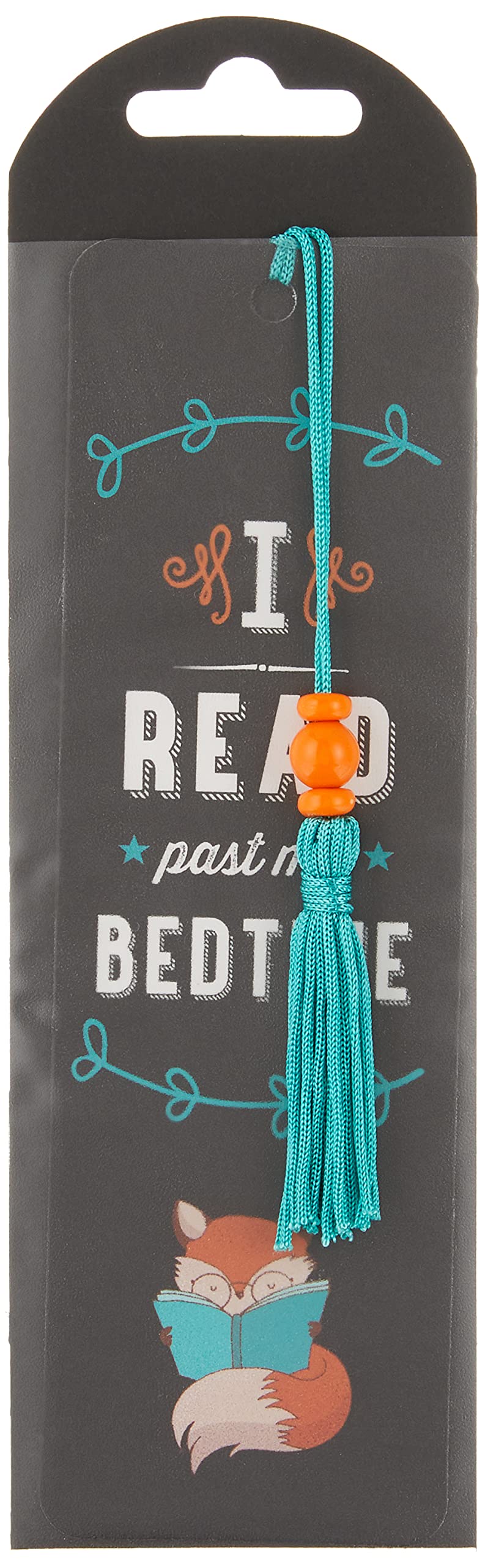 I Read Past My Bedtime Beaded Bookmark book cover