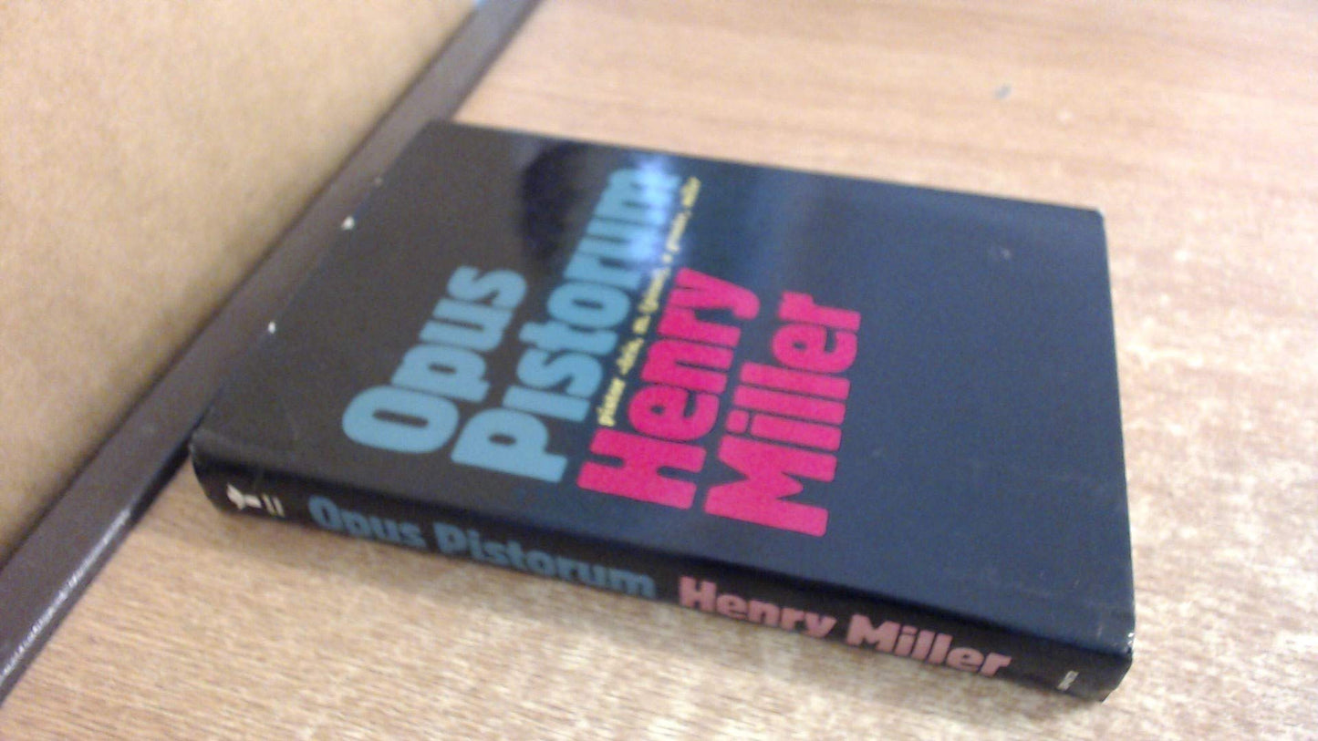 Opus Pistorum book cover