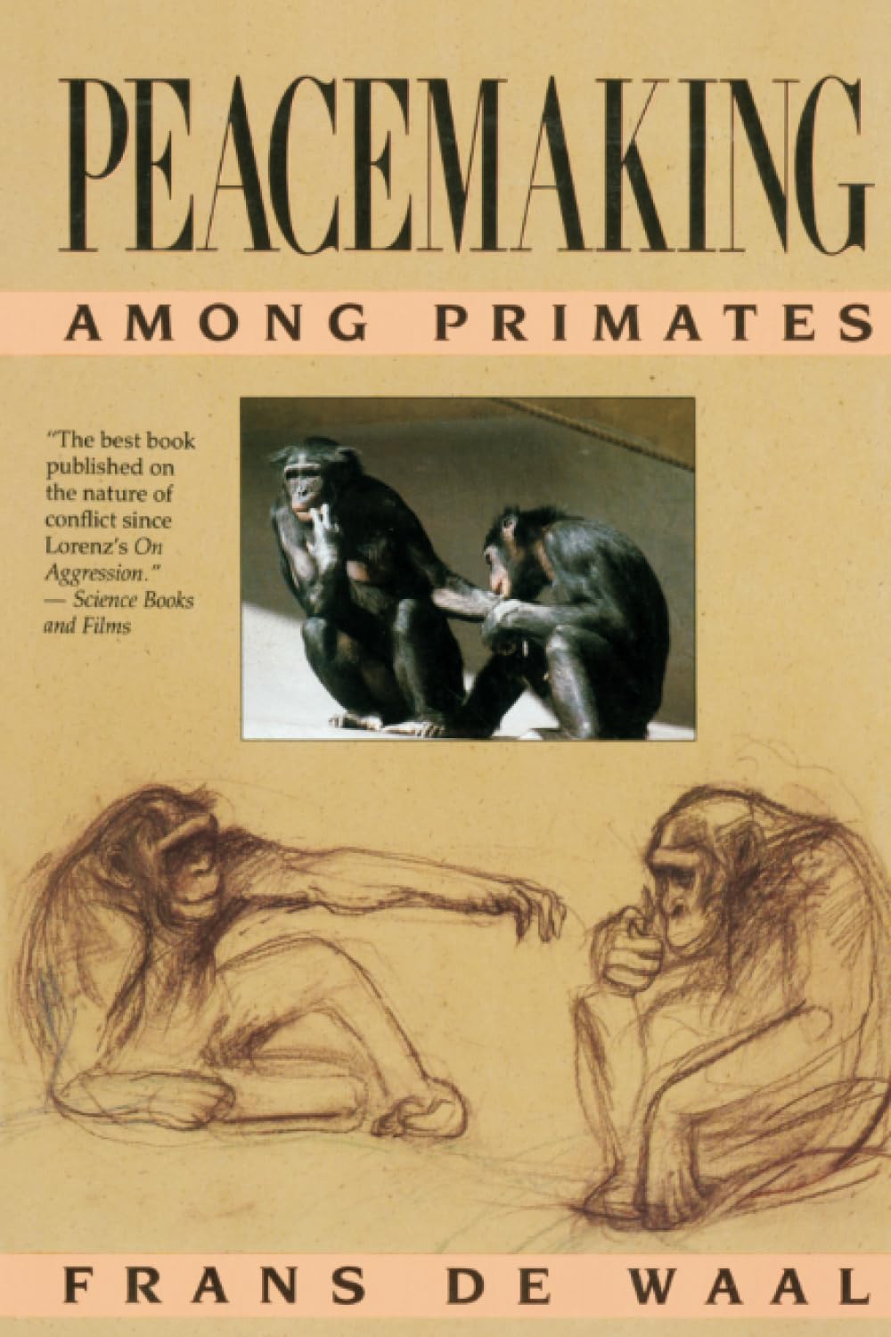 Peacemaking among Primates book cover