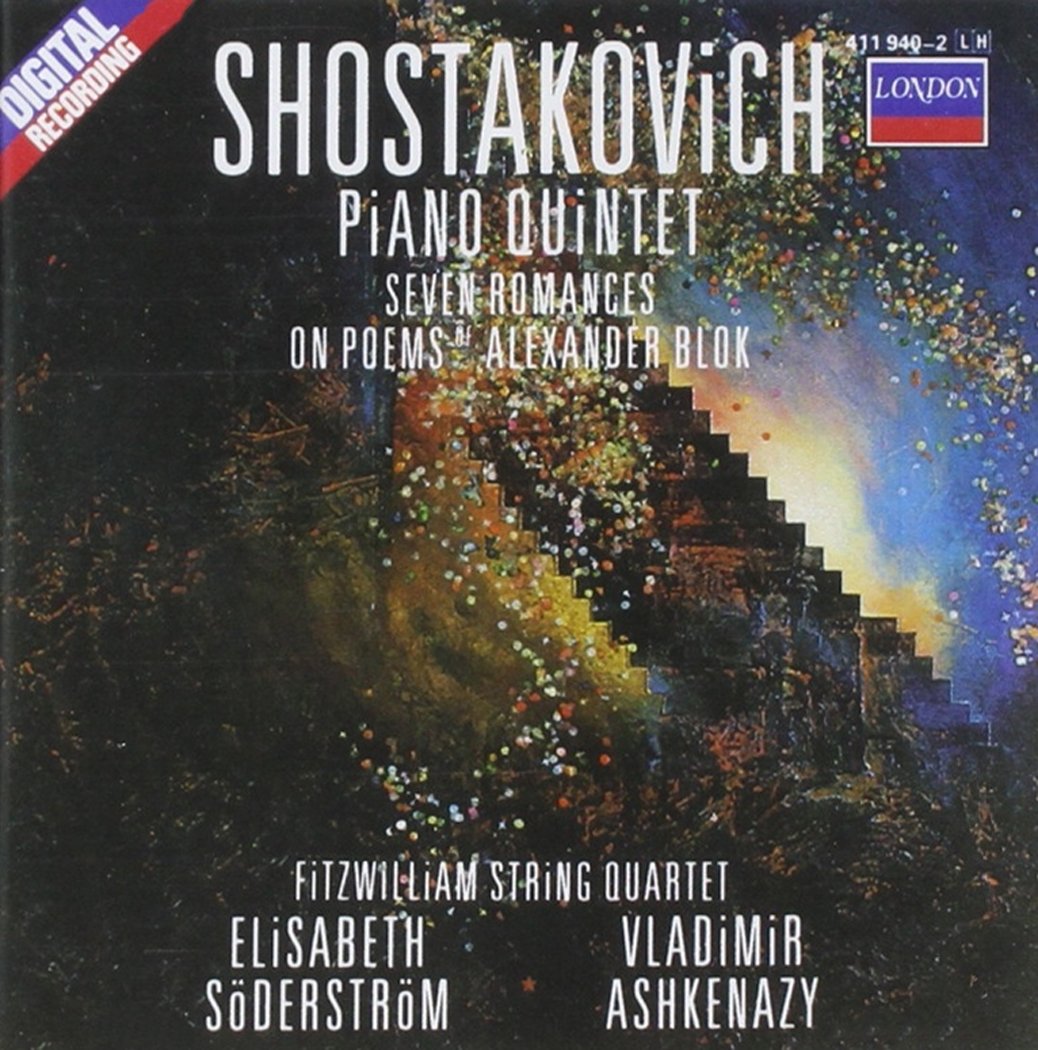 Shostakovich: 2 Pieces for String Quartet / Piano Quintet / Seven Romances on Poems of Alexander Blok book cover