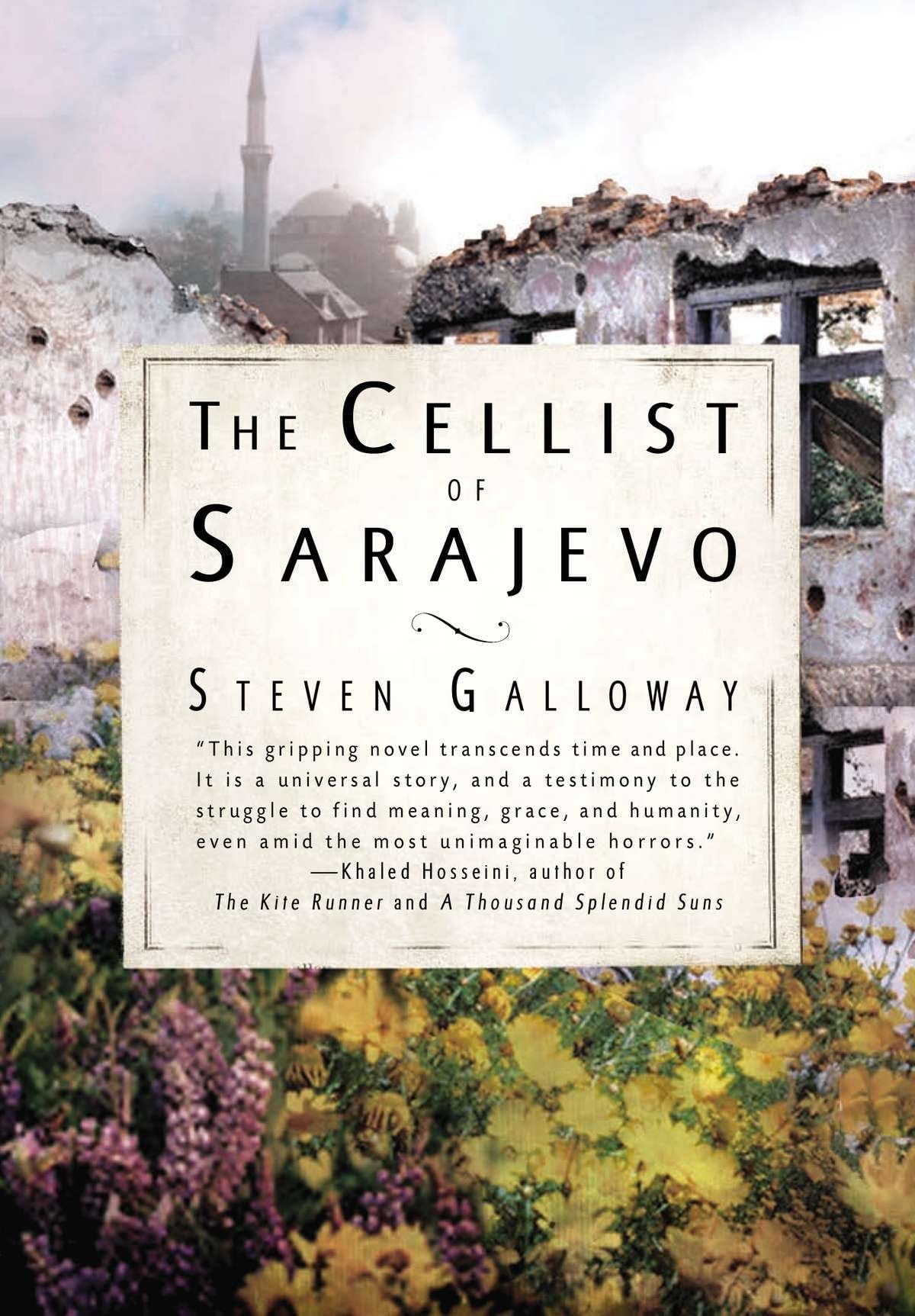 Cellist of Sarajevo book cover