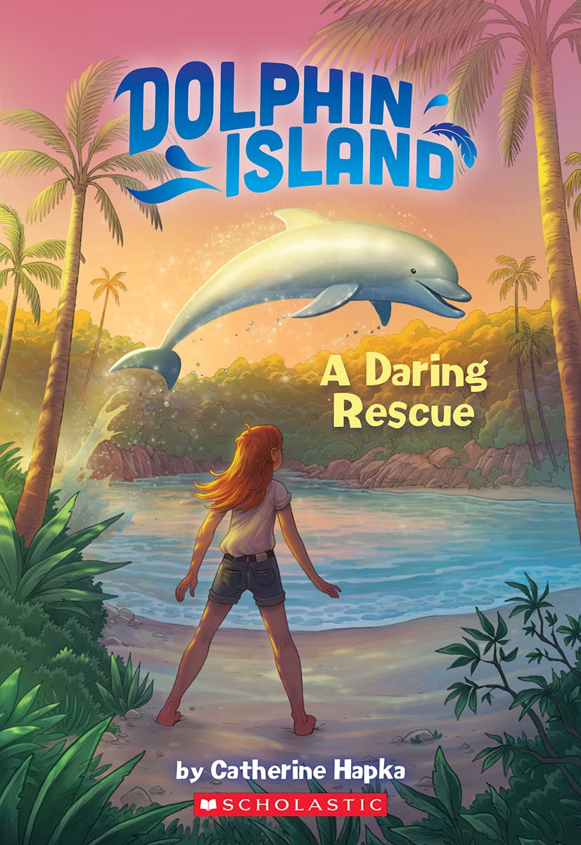 A Daring Rescue (Dolphin Island) book cover