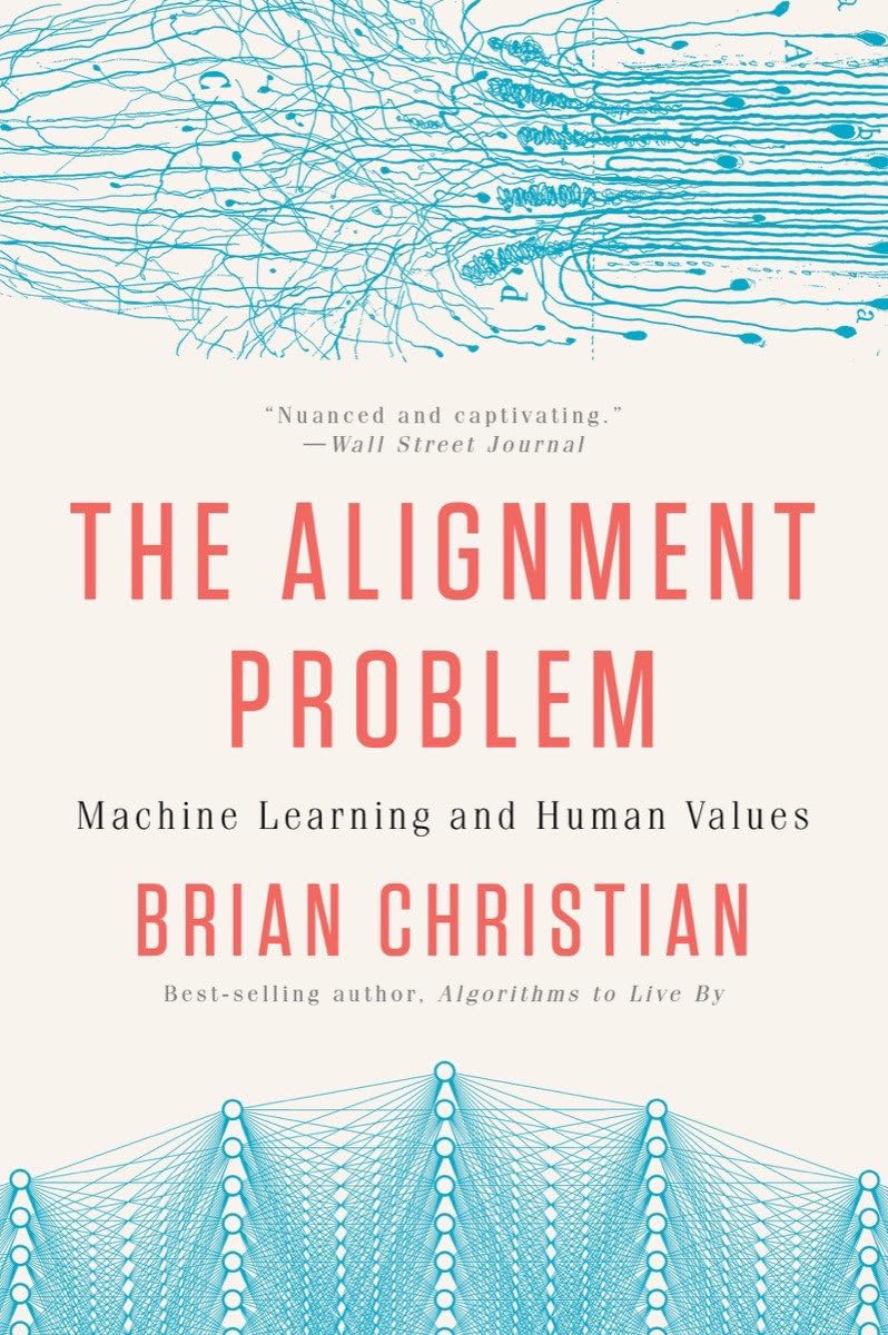 Alignment Problem: Machine Learning and Human Values book cover