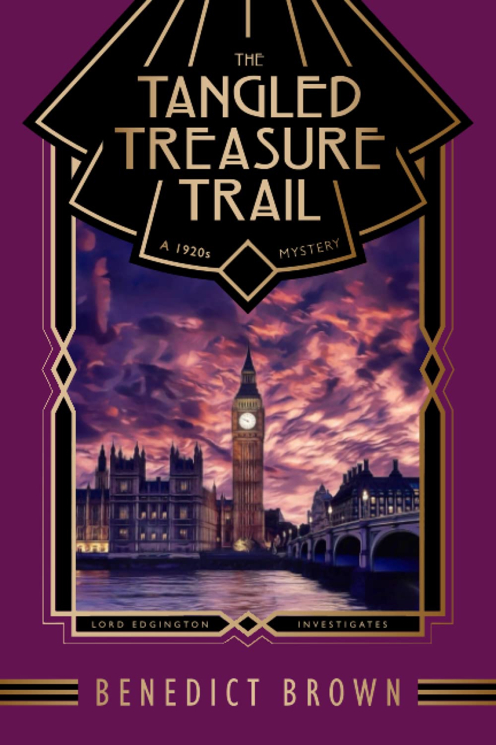 Tangled Treasure Trail: A 1920s Mystery book cover