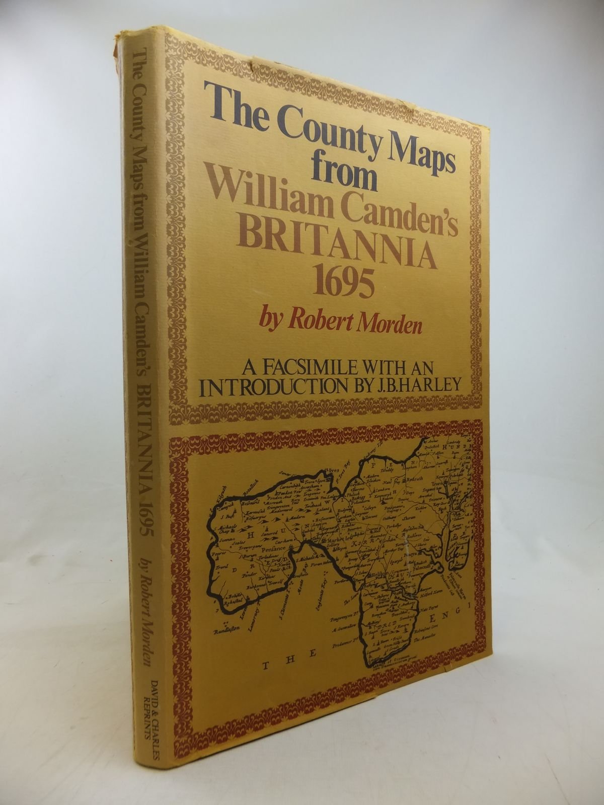 County Maps from William Camden's Britannia, 1695. book cover
