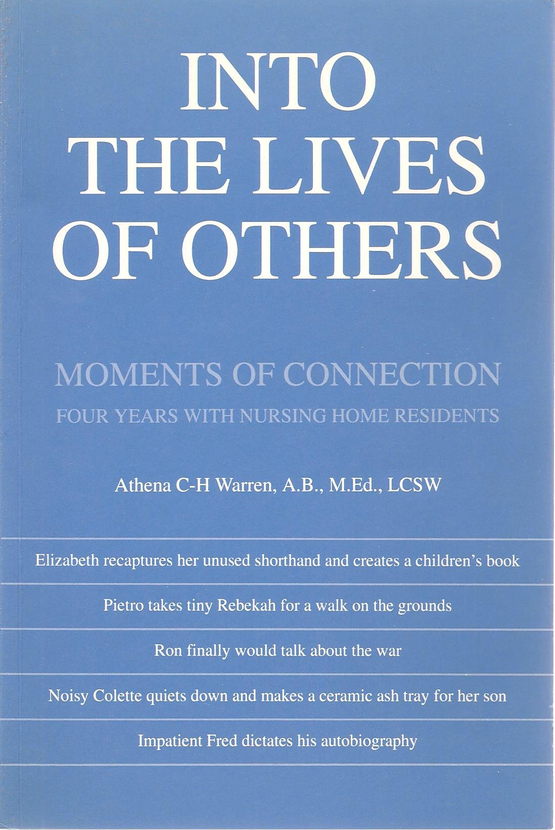 Into the Lives of Others: Moments of Connection book cover
