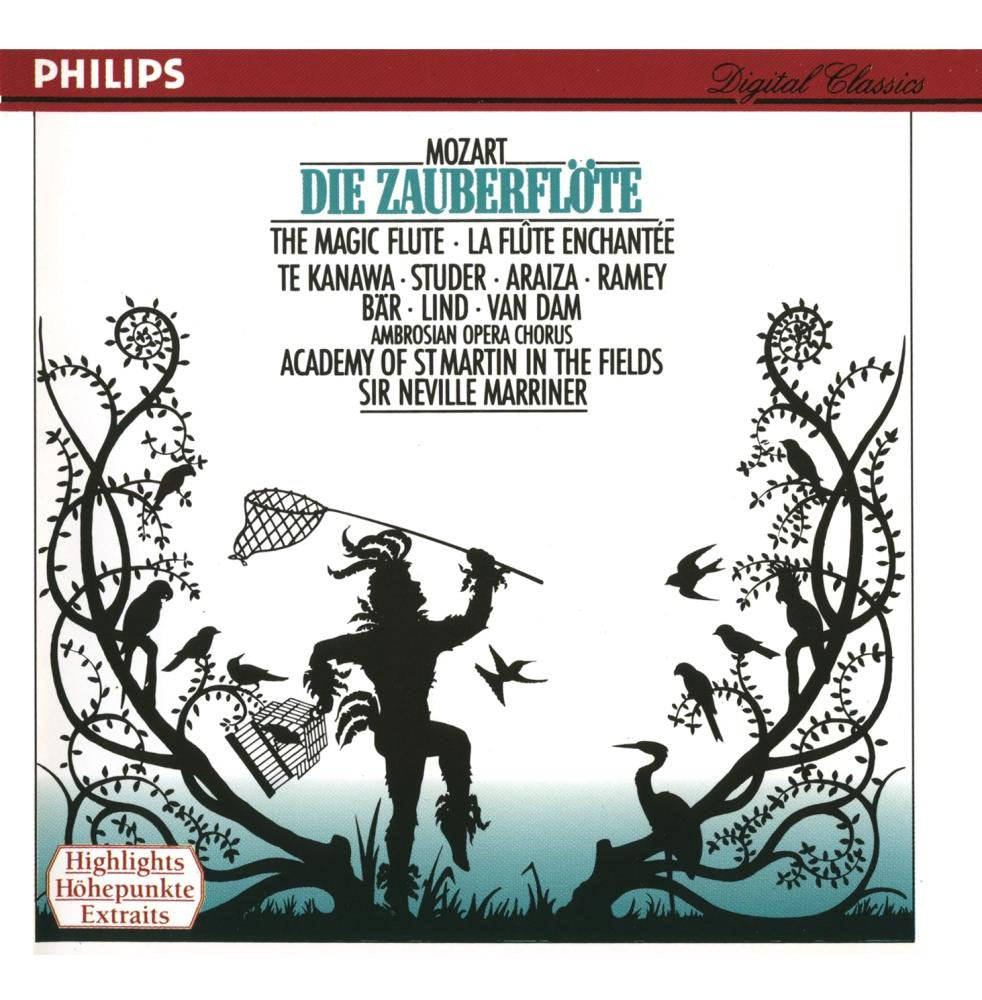 Mozart: Die Zauberflöte (The Magic Flute), Highlights book cover