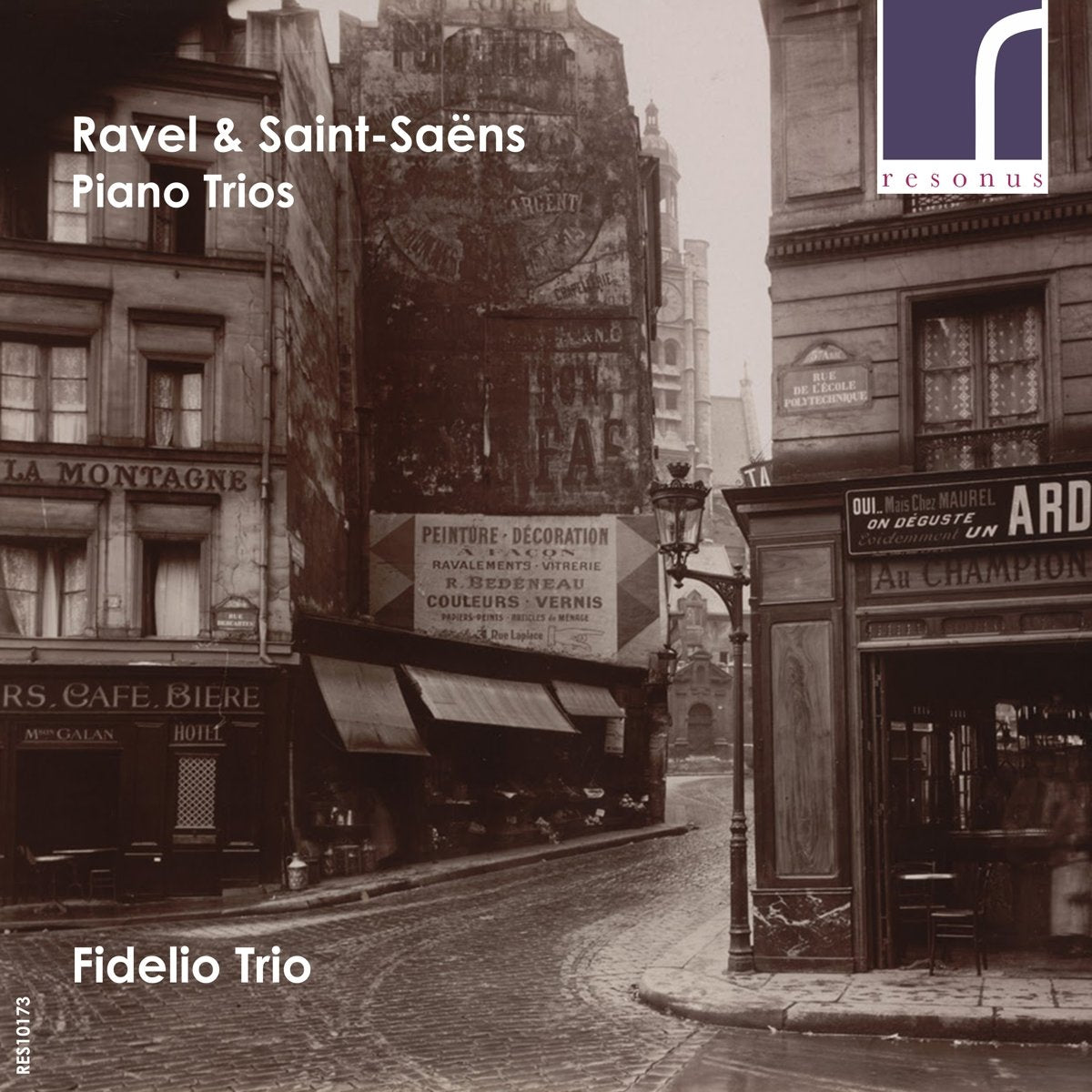 Ravel & Saint-Saens: Piano Trios book cover
