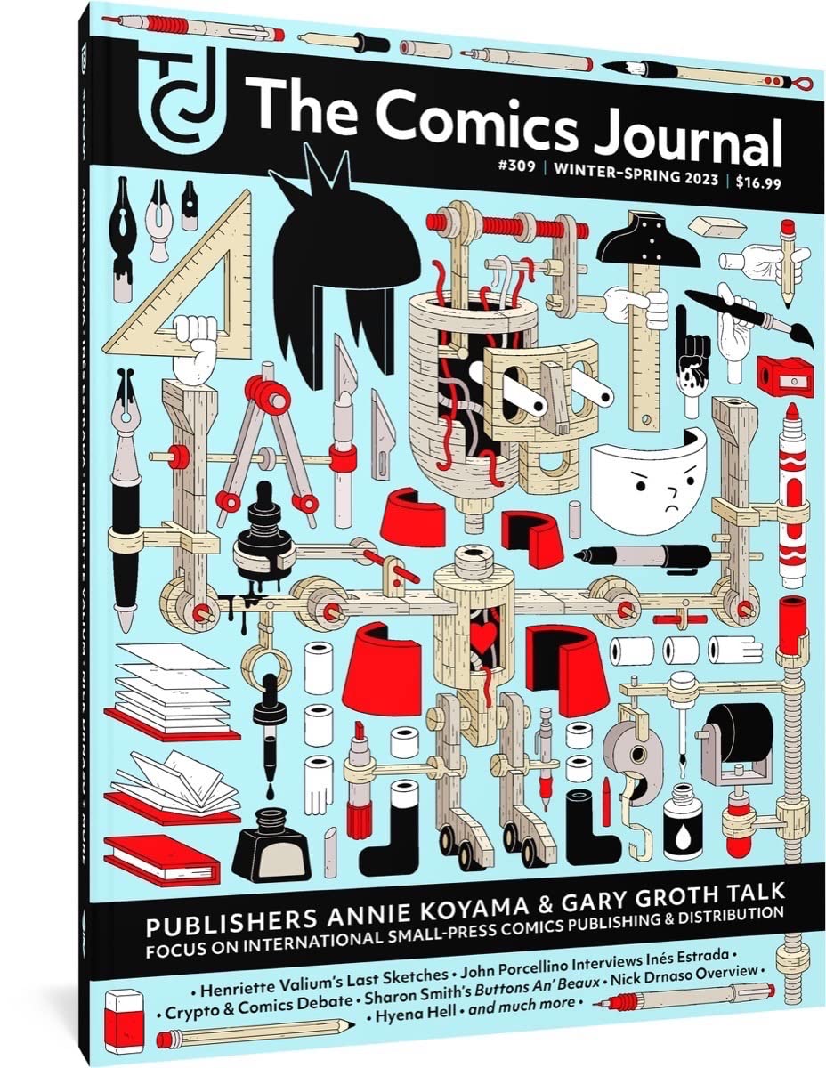 Comics Journal #309 book cover
