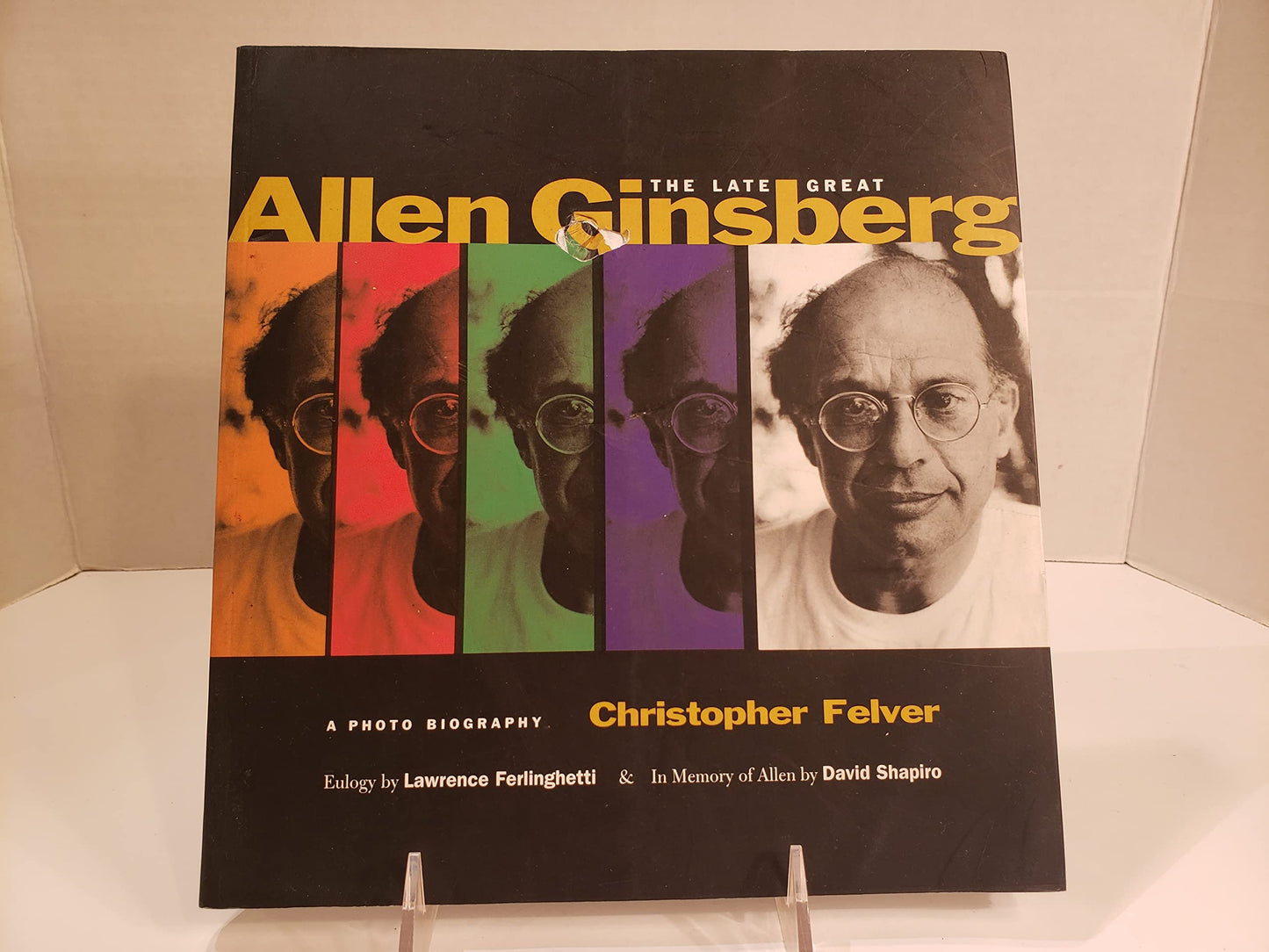Late Great Allen Ginsberg: A Photo Biography book cover