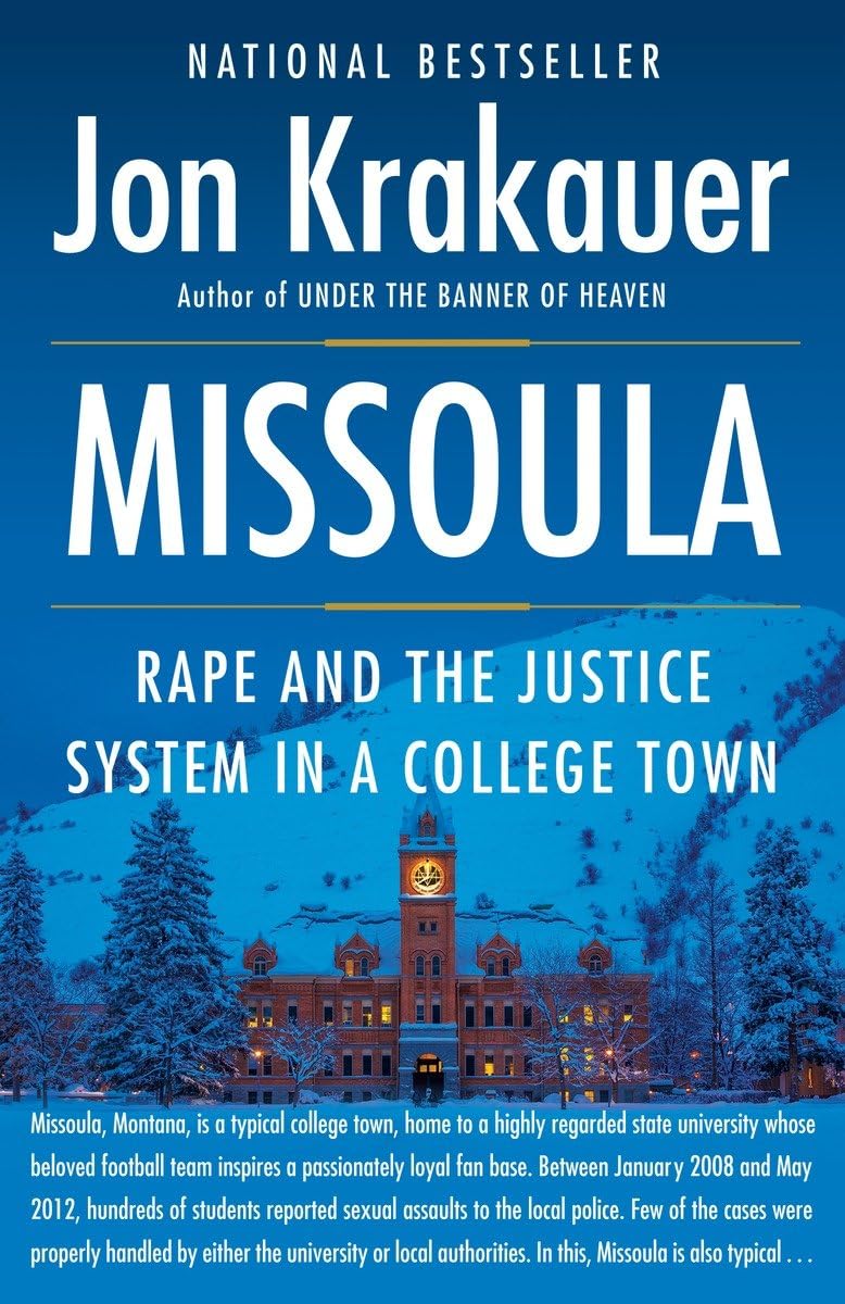 Missoula: Rape and the Justice System in a College Town book cover