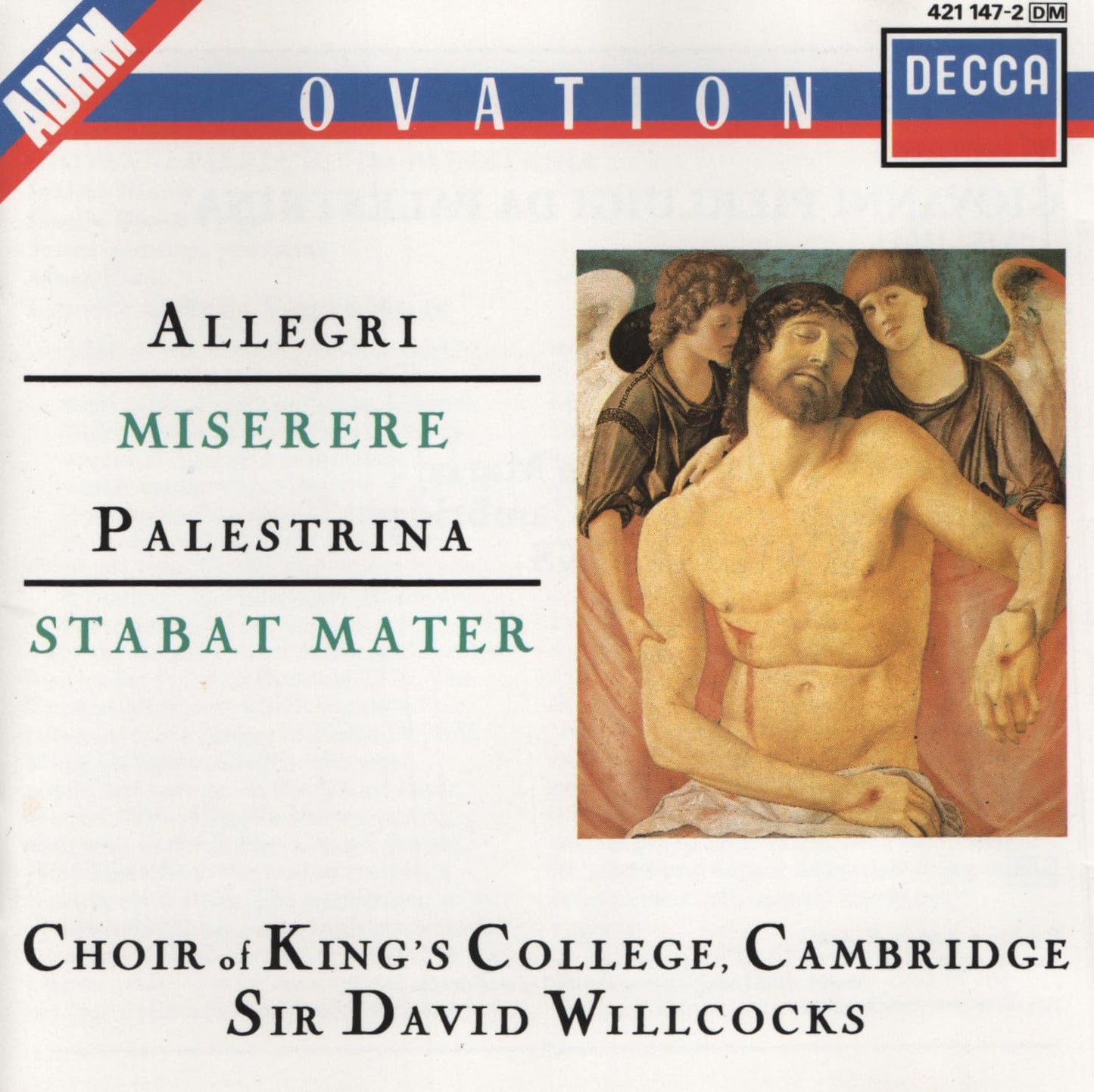 Allegri: Miserere; Palestrina: Stabat Matter book cover