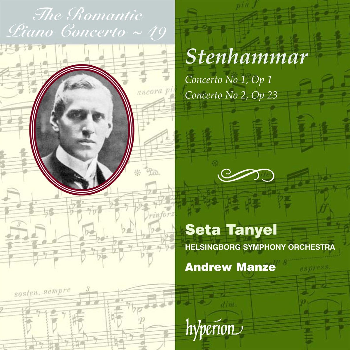 Piano Concertos Nos 1 & 2: Romantic Piano CTO 49 book cover