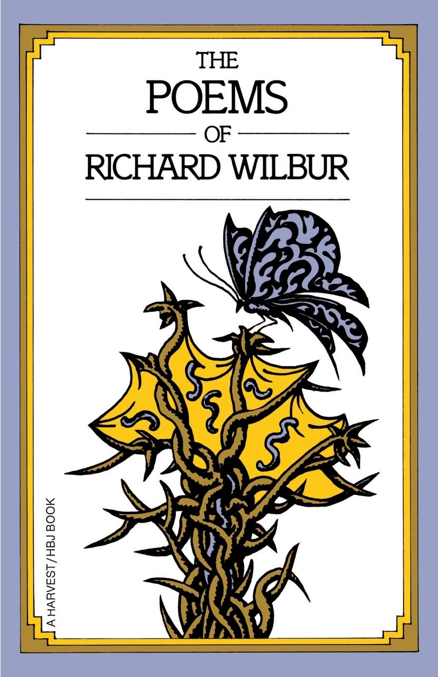 Poems of Richard Wilbur book cover