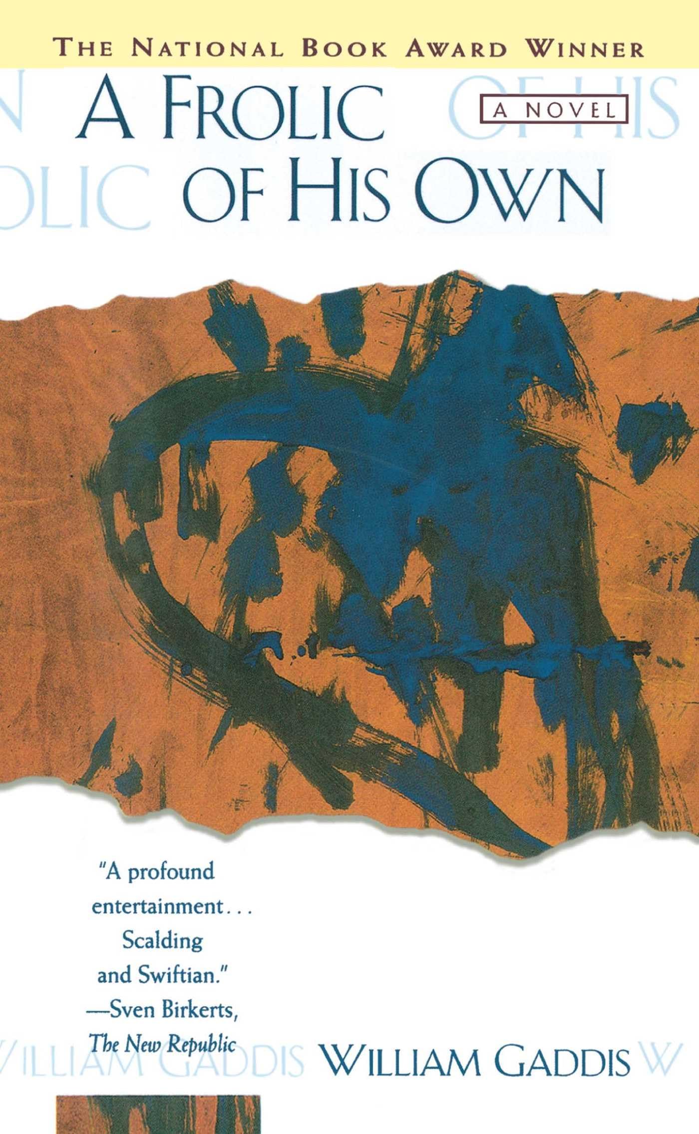 A Frolic of His Own book cover
