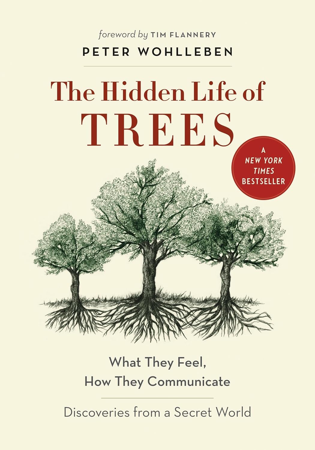 The Hidden Life of Trees book cover