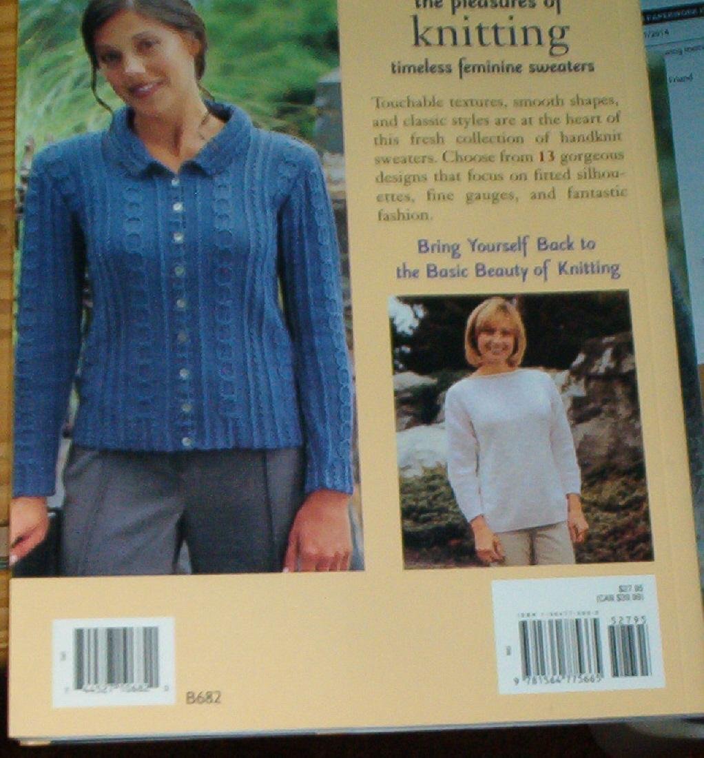 Pleasures of Knitting: Timeless Feminine Sweaters book cover