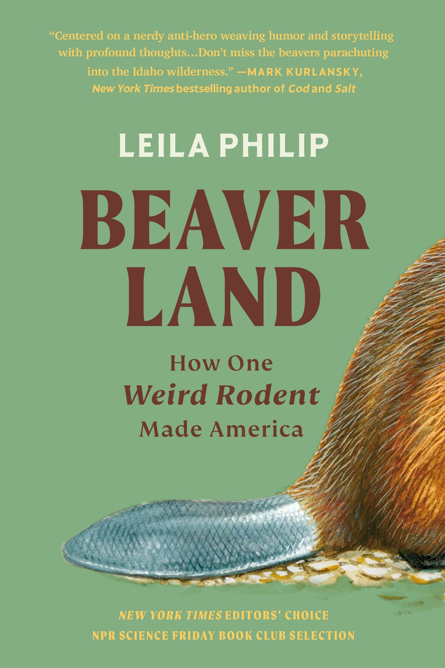 Beaverland: How One Weird Rodent Made America book cover