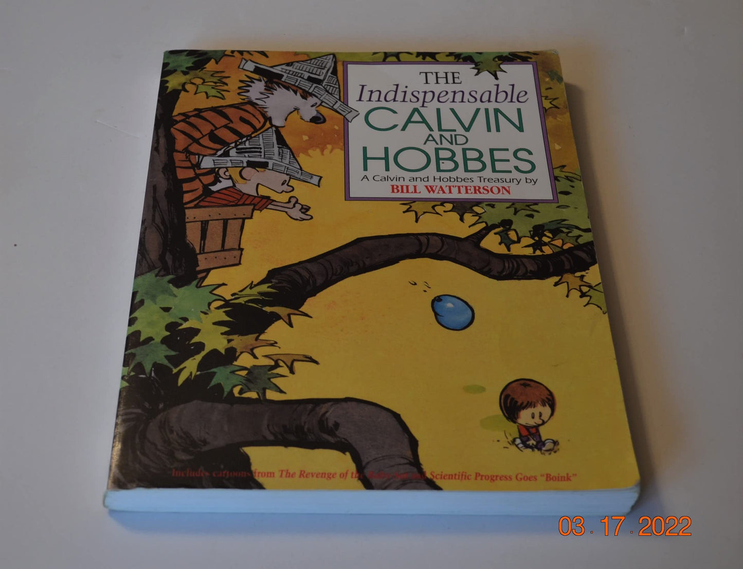 The Indispensable Calvin and Hobbes, A Calvin and Hobbes Treasury book cover