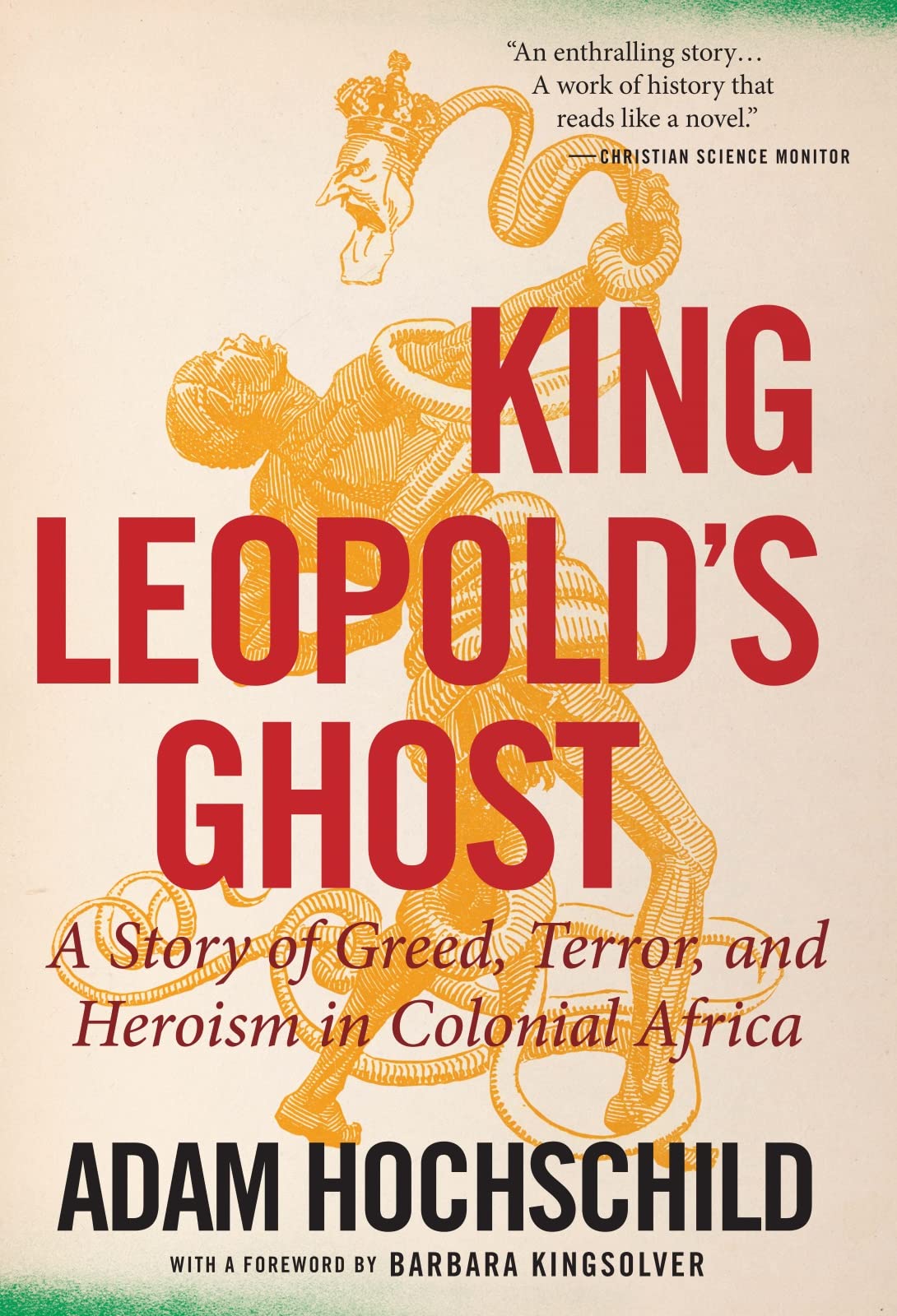 King Leopold's Ghost: A Story of Greed, Terror, and Heroism in Colonial Africa book cover