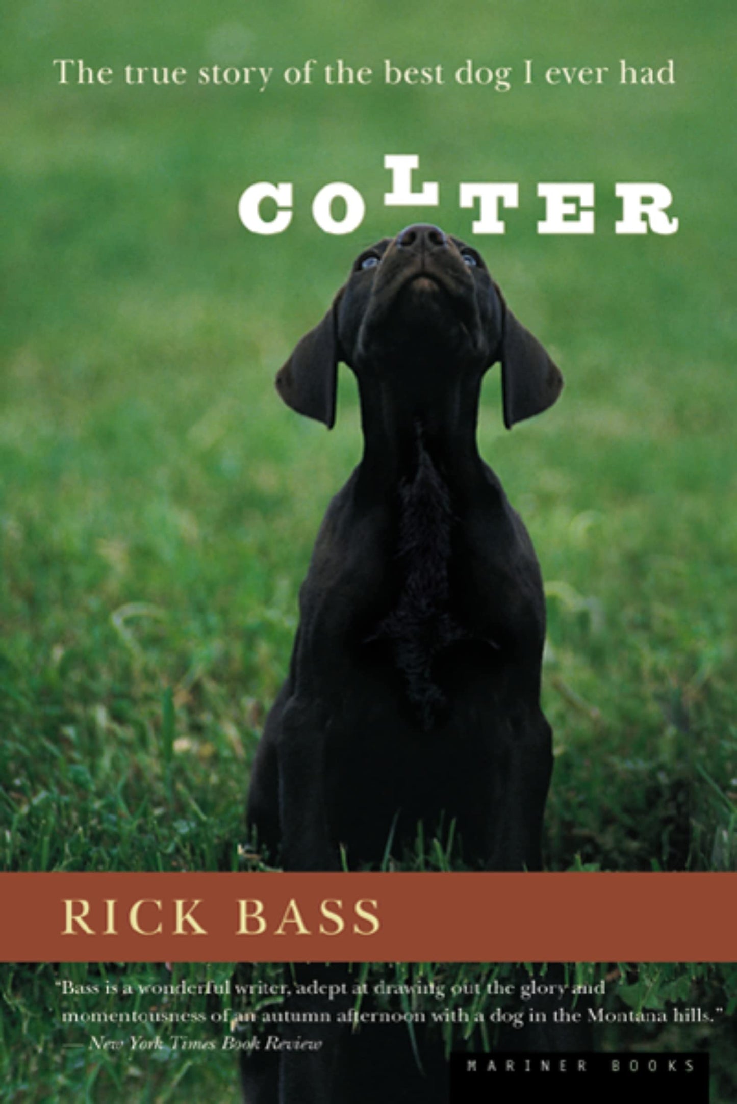 Colter: The True Story of the Best Dog I Ever Had book cover