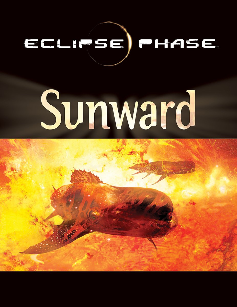 Eclipse Phase Sunward: The Inner System book cover