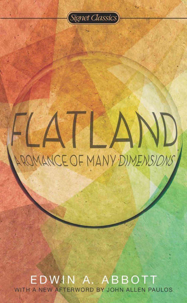 Flatland (Barnes & Noble Library of Essential Reading): A Romance of Many Dimensions book cover