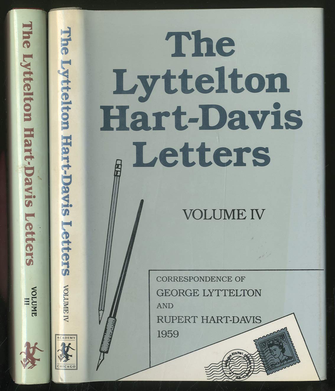 Lyttelton Hart Davis Letters Vol 4 book cover