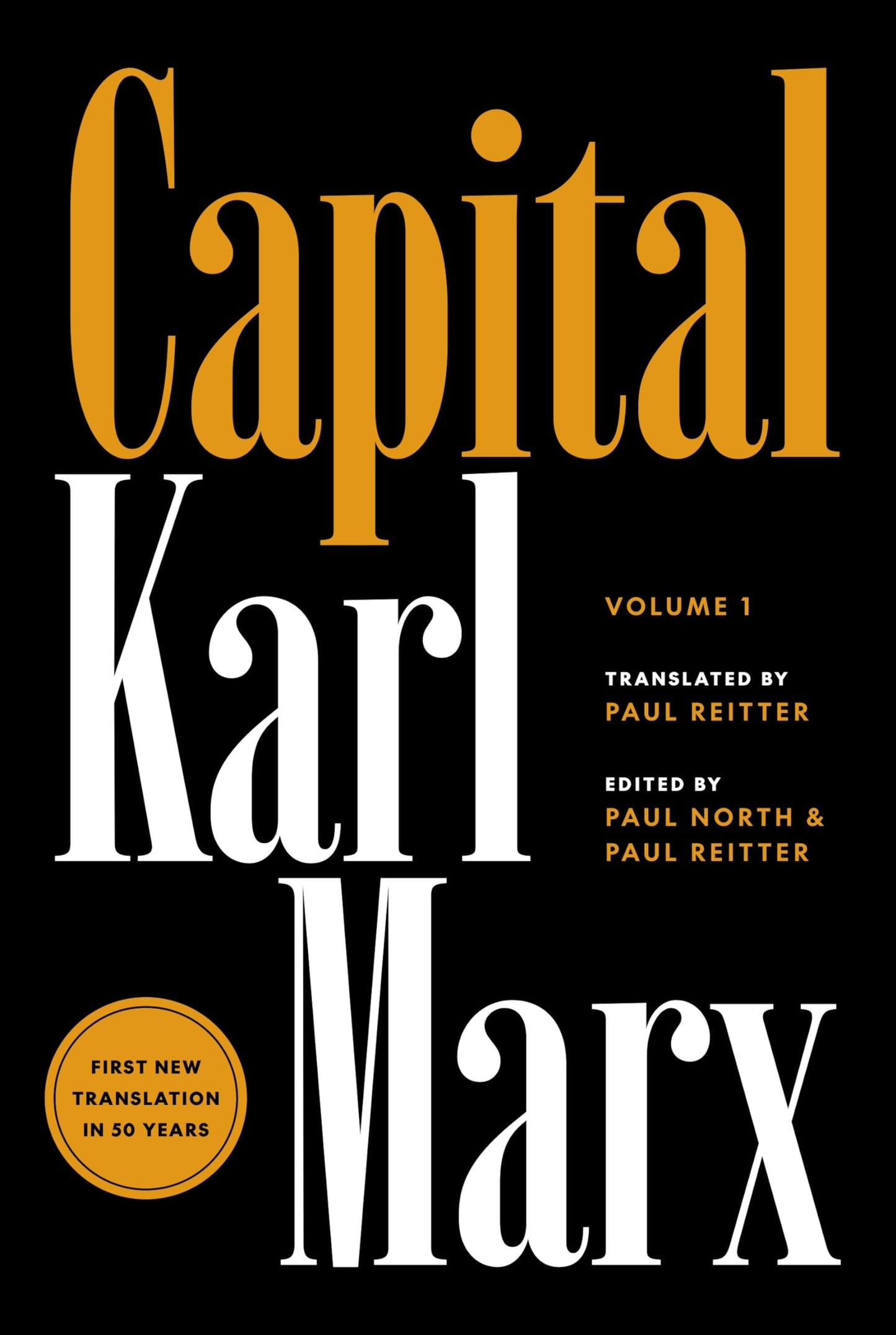Capital: Critique of Political Economy, Volume 1 book cover