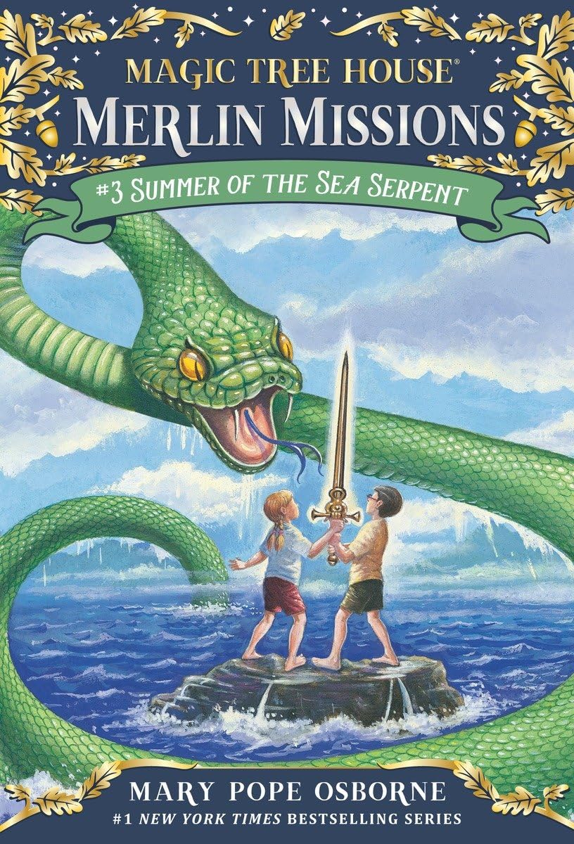Summer of the Sea Serpent (Magic Tree House (R) Merlin Mission) book cover